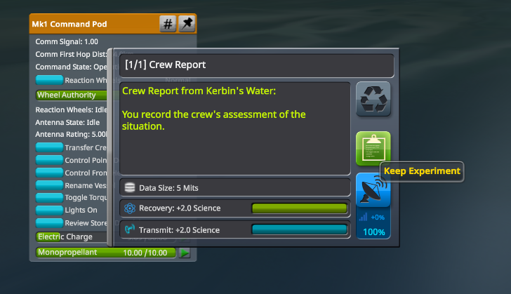 crew report